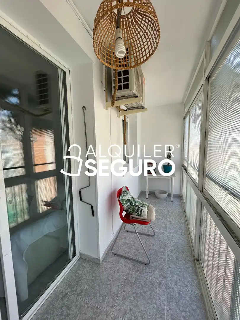 Terraza de Piso de alquiler en Alcalá de Henares con Aire acondicionado, Calefacción y Terraza