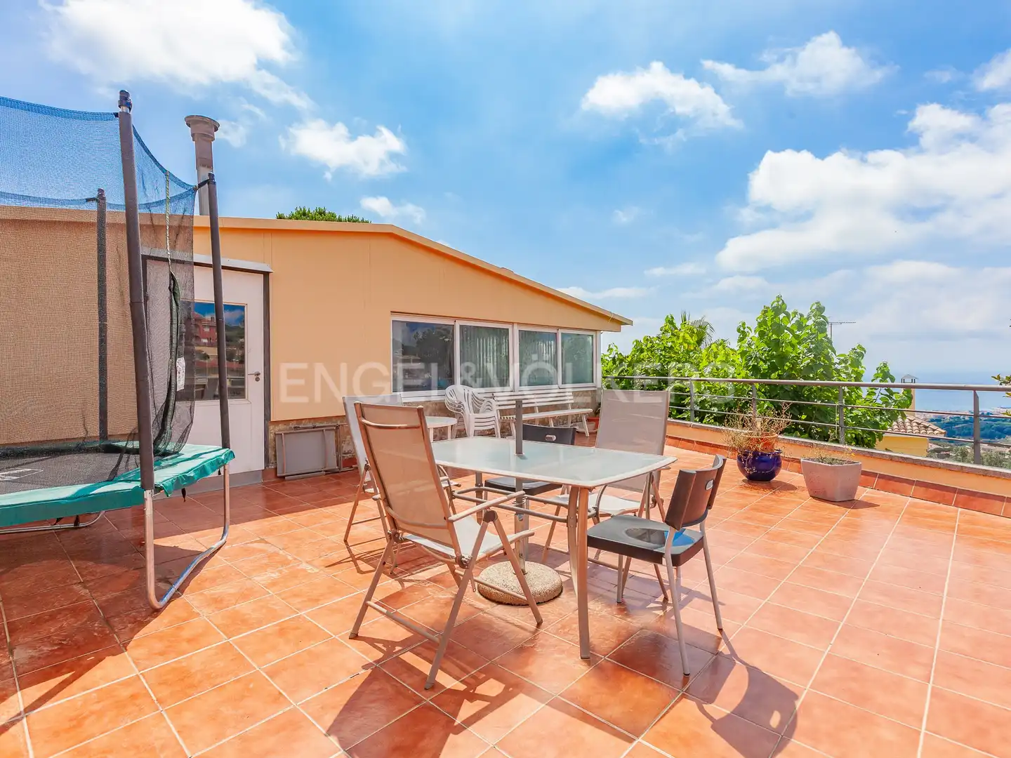 Terraza de Casa o chalet en venta en Mataró con Aire acondicionado, Calefacción y Jardín privado