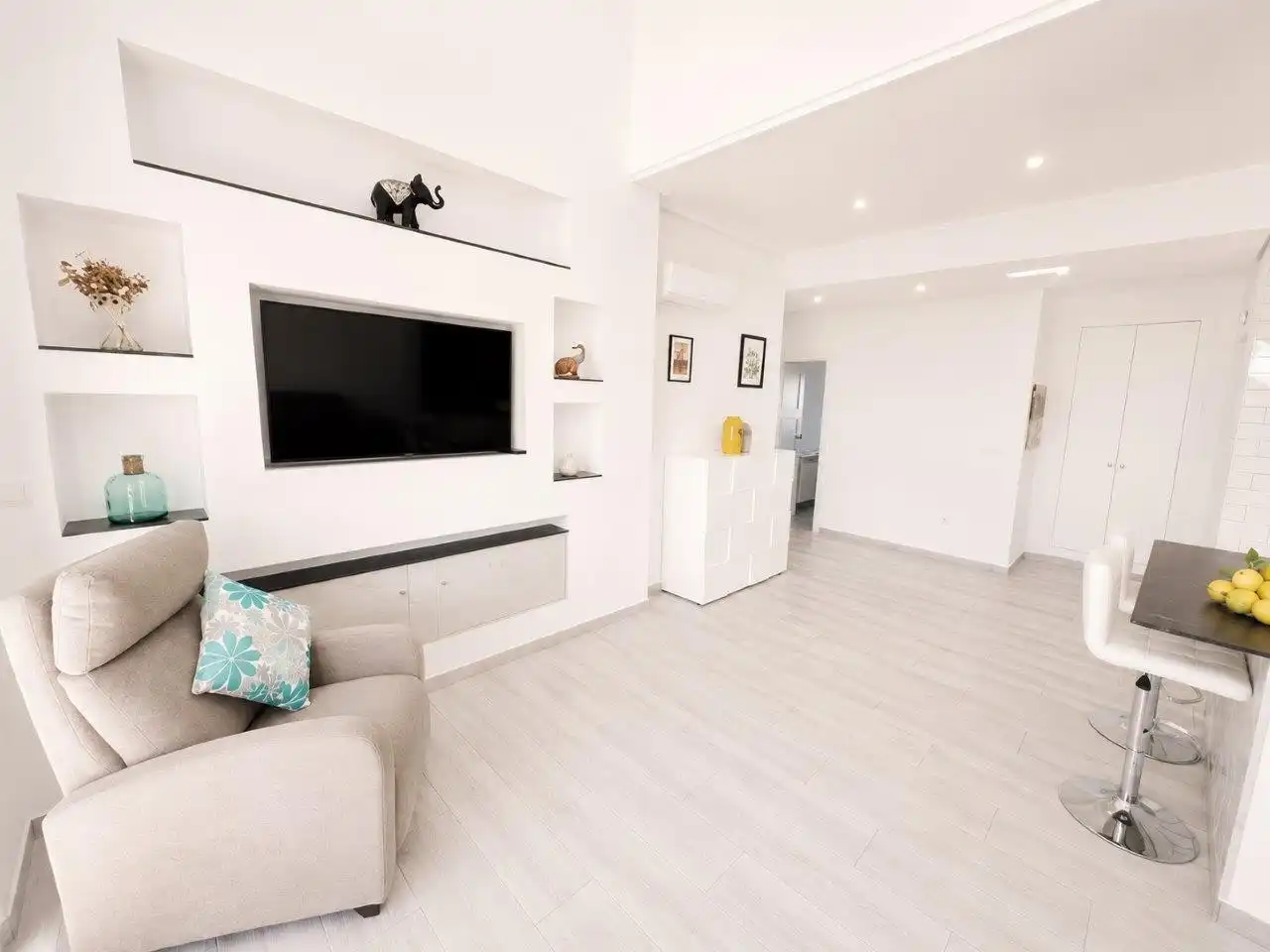 Sala de estar de Casa o chalet en venta en Torre-Pacheco con Aire acondicionado, Calefacción y Terraza