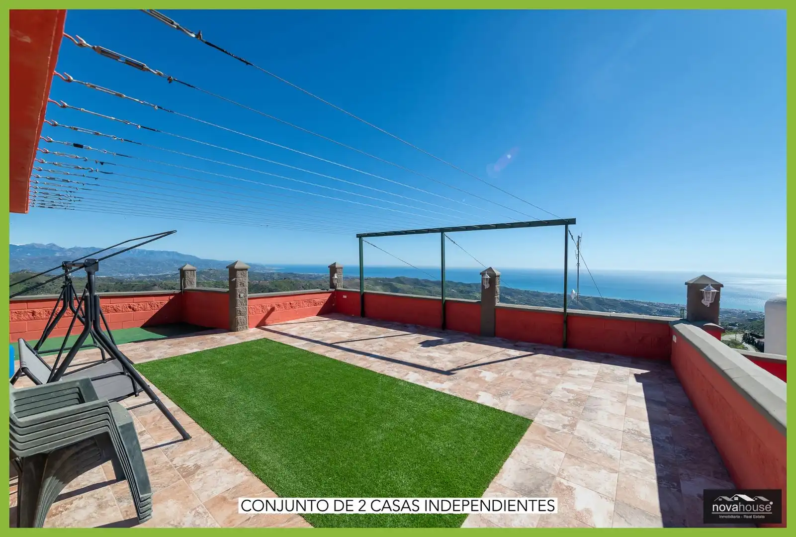 Terrace of Houses for sale in Moclinejo