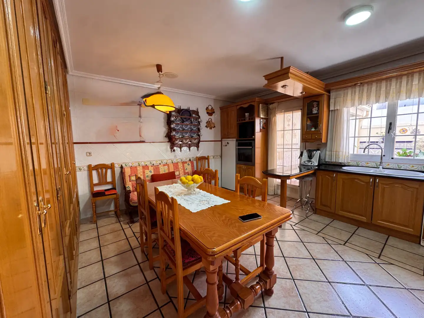Cocina de Casa o chalet en venta en Caravaca de la Cruz con Aire acondicionado, Calefacción y Jardín privado