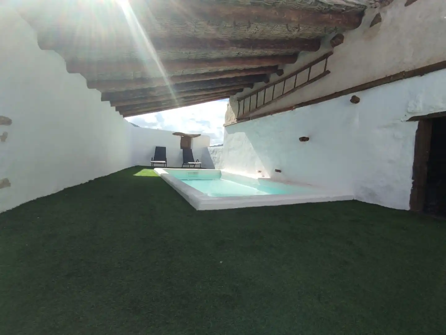 Piscina de Casa o chalet en venta en Peñarroya de Tastavins con Calefacción, Jardín privado y Terraza