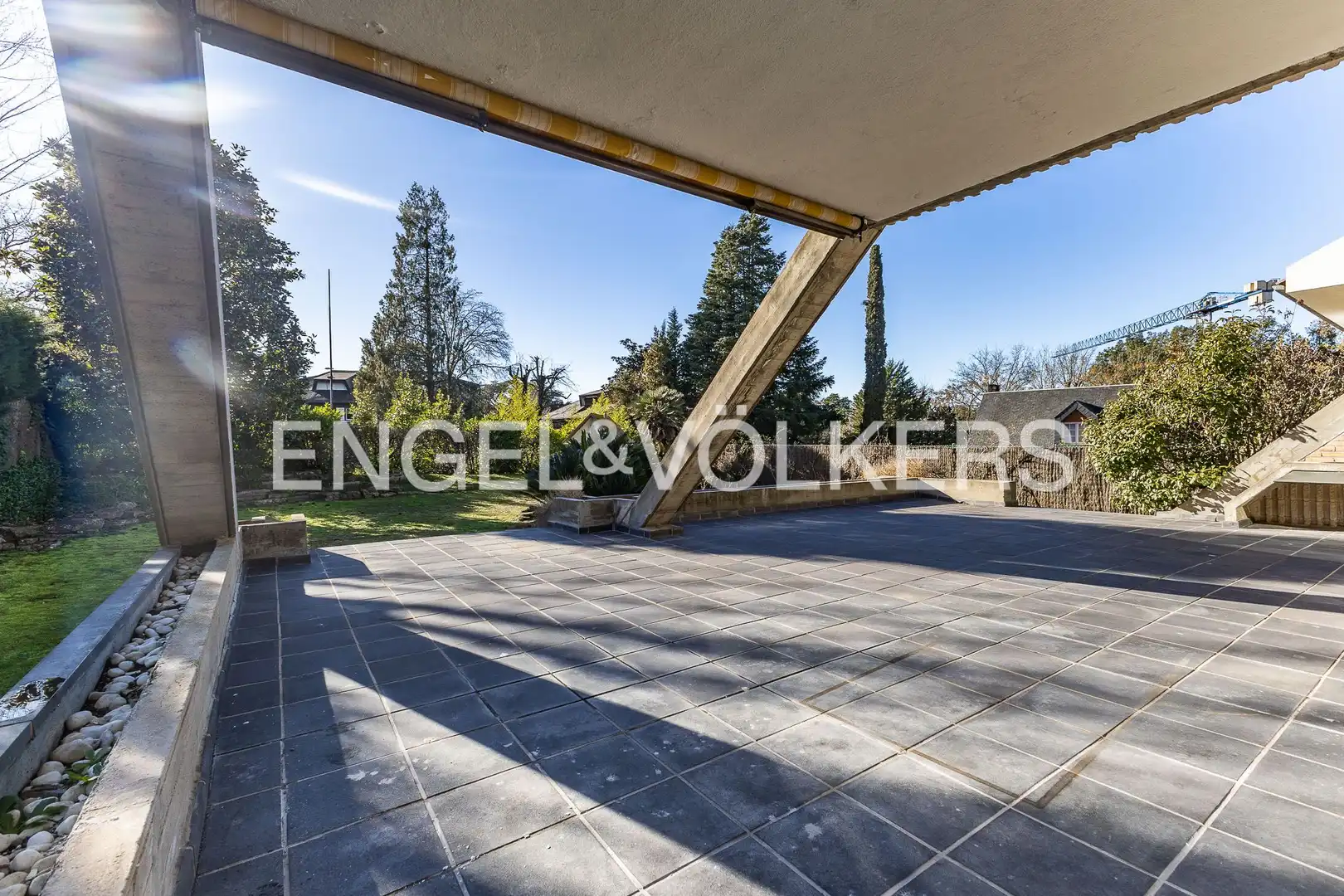 Terraza de Casa o chalet de alquiler en Sant Cugat del Vallès con Calefacción, Jardín privado y Parquet