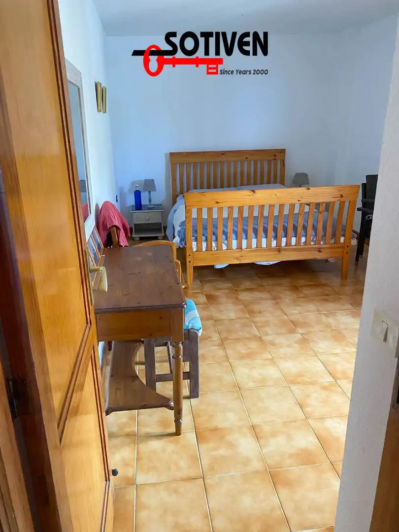 Schlafzimmer von Dachboden zur Miete in Santiago del Teide mit Terrasse