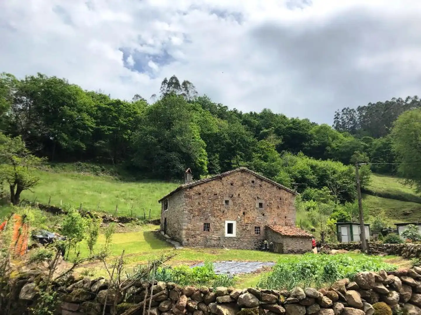 Vista exterior de Casa o chalet en venta en Valdáliga con Jardín privado