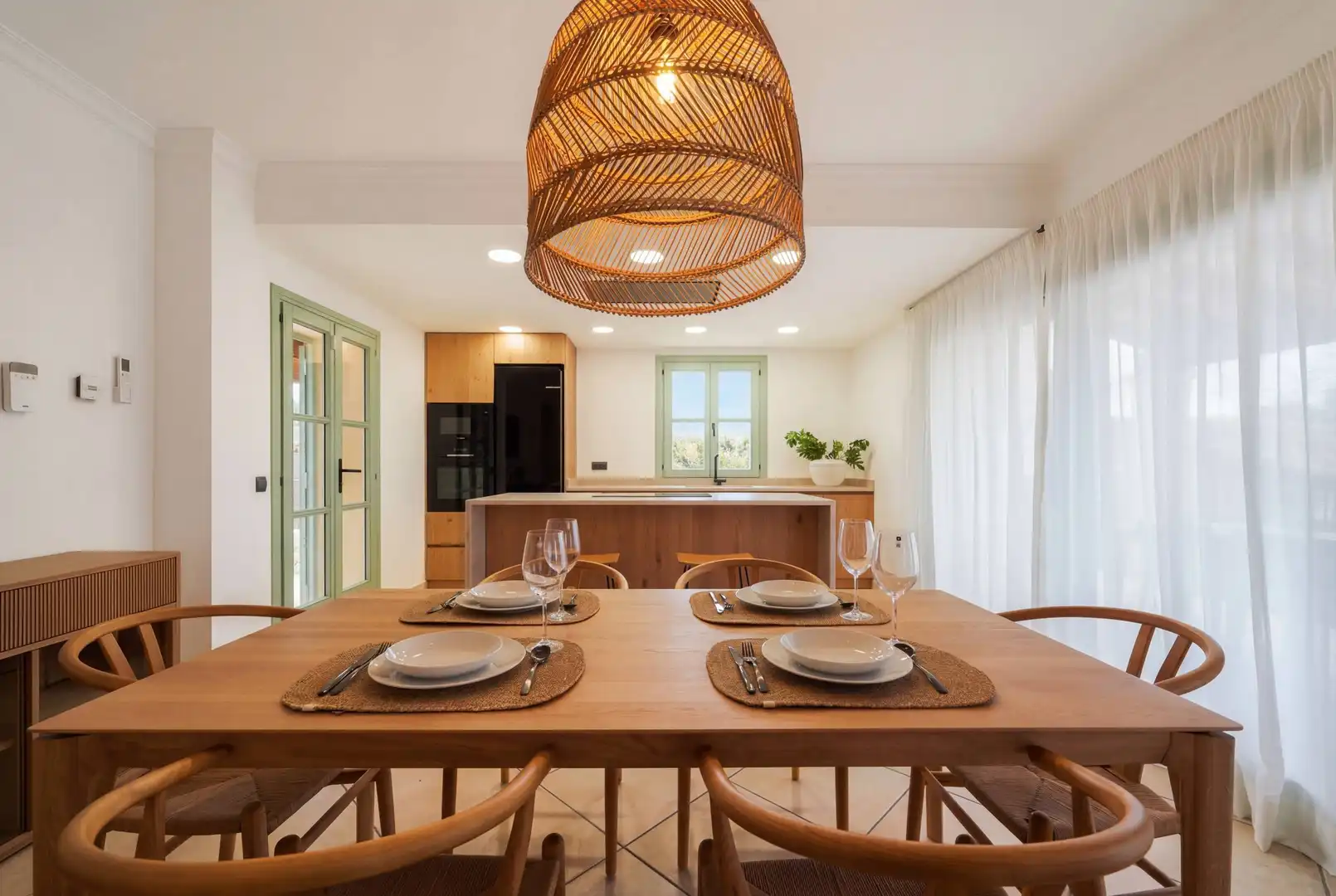 Dining room of Houses for sale in Sineu  with Air Conditioner, Heating and Private garden