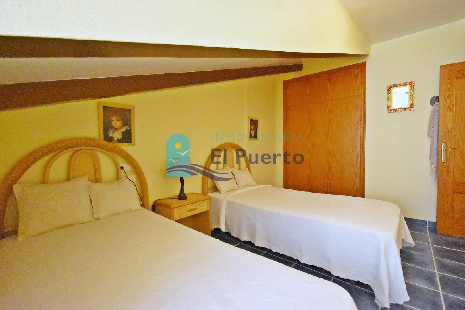 Habitación de Dúplex en venta en Mazarrón con Aire acondicionado, Calefacción y Jardín privado