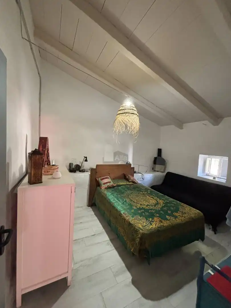 Habitación de Finca rústica en venta en Segura de León con Jardín privado, Terraza y Amueblado
