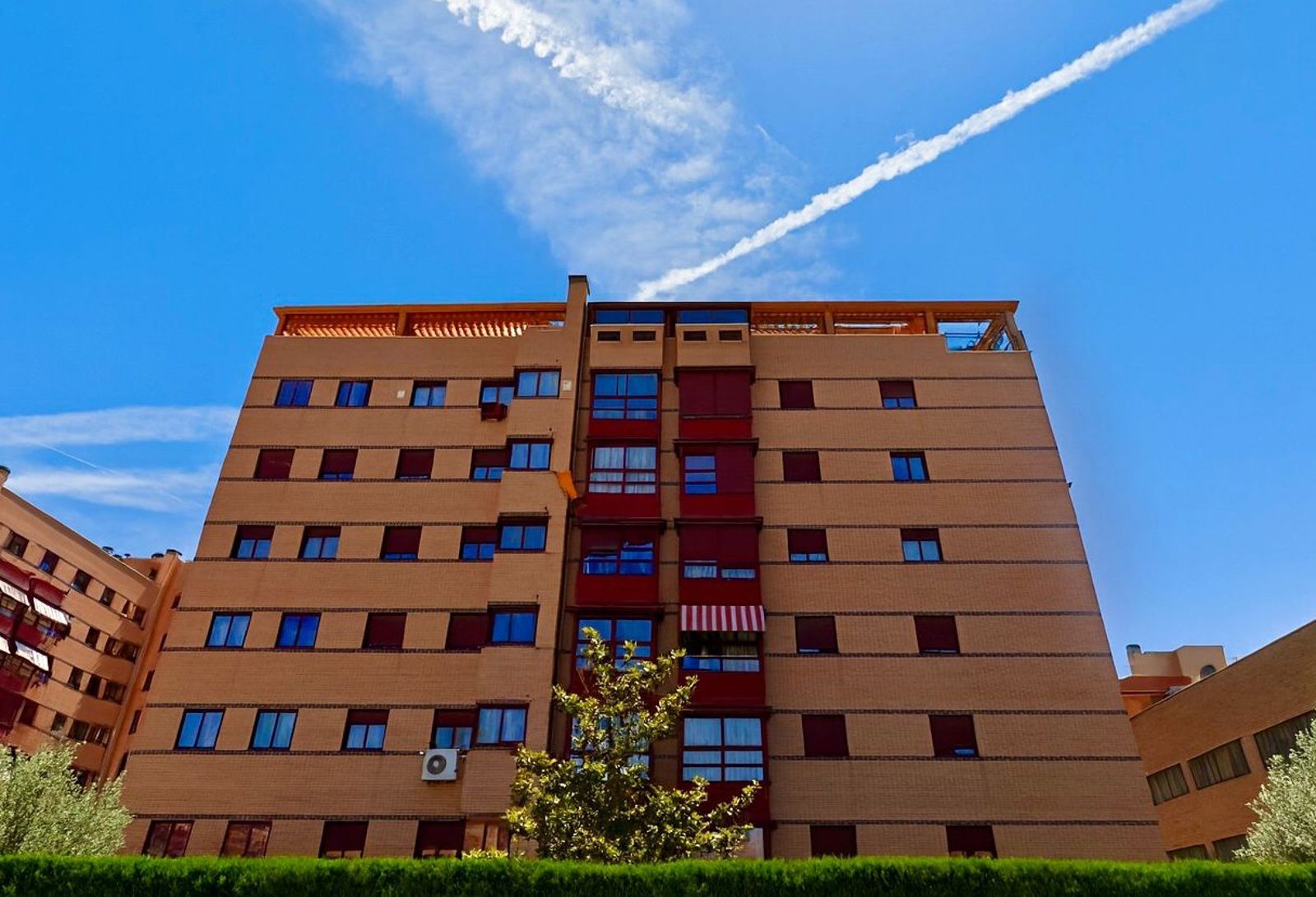 Vista exterior de Pis de lloguer en  Madrid Capital amb Aire condicionat, Calefacció i Terrassa