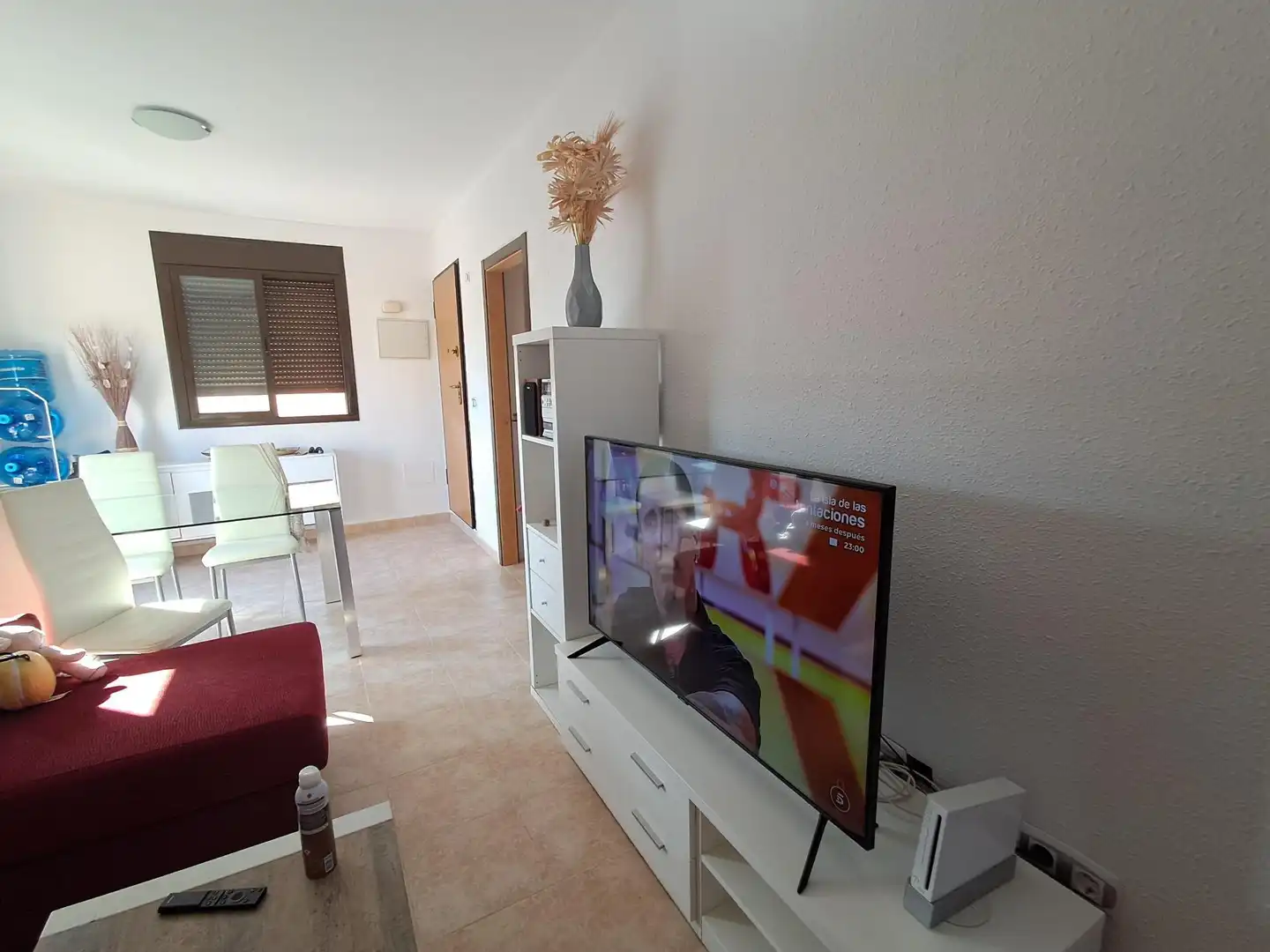 Wohnzimmer von Dachboden zum Verkauf in Águilas mit Klimaanlage, Heizung und Privatgarten