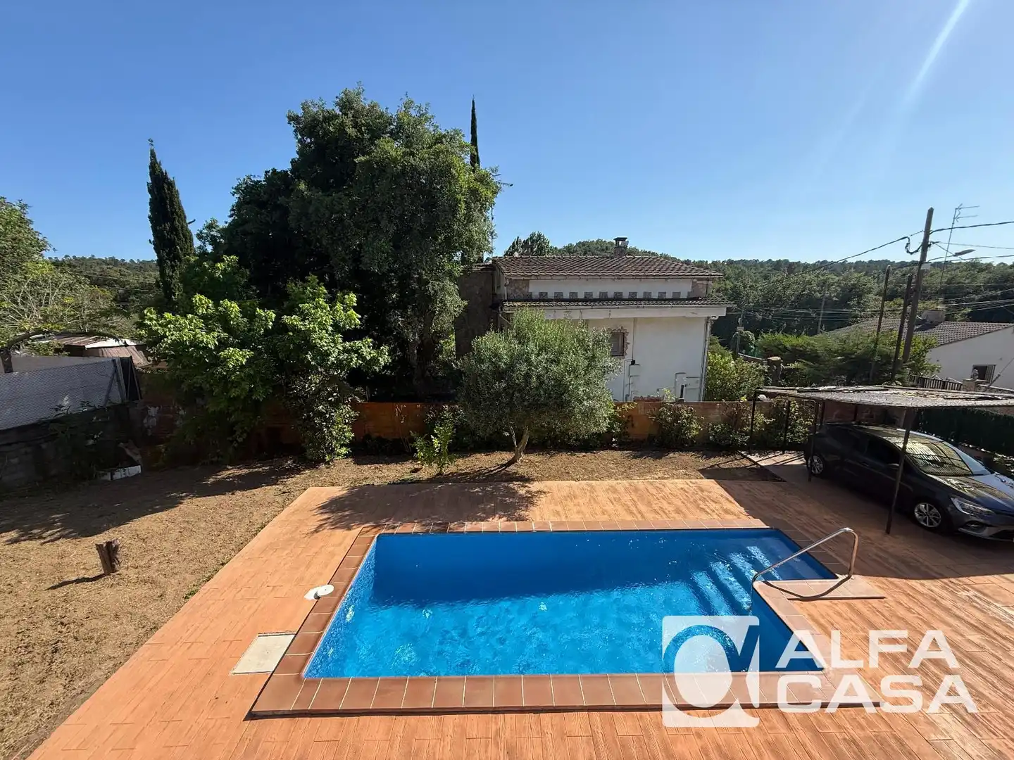 Jardín de Casa o chalet en venta en Vidreres con Terraza, Trastero y Piscina