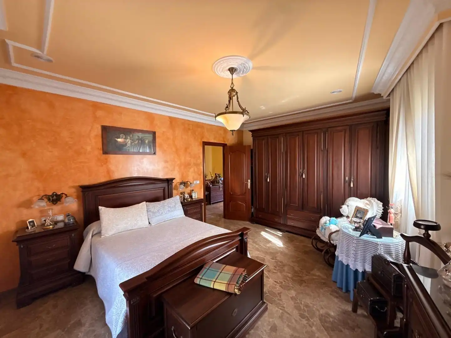 Dormitori de Casa o xalet en venda en Antequera amb Aire condicionat, Jardí privat i Terrassa