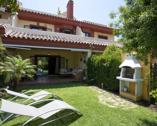 Garden of Single-family semi-detached to rent in Marbella  with Air Conditioner, Terrace and Storage room