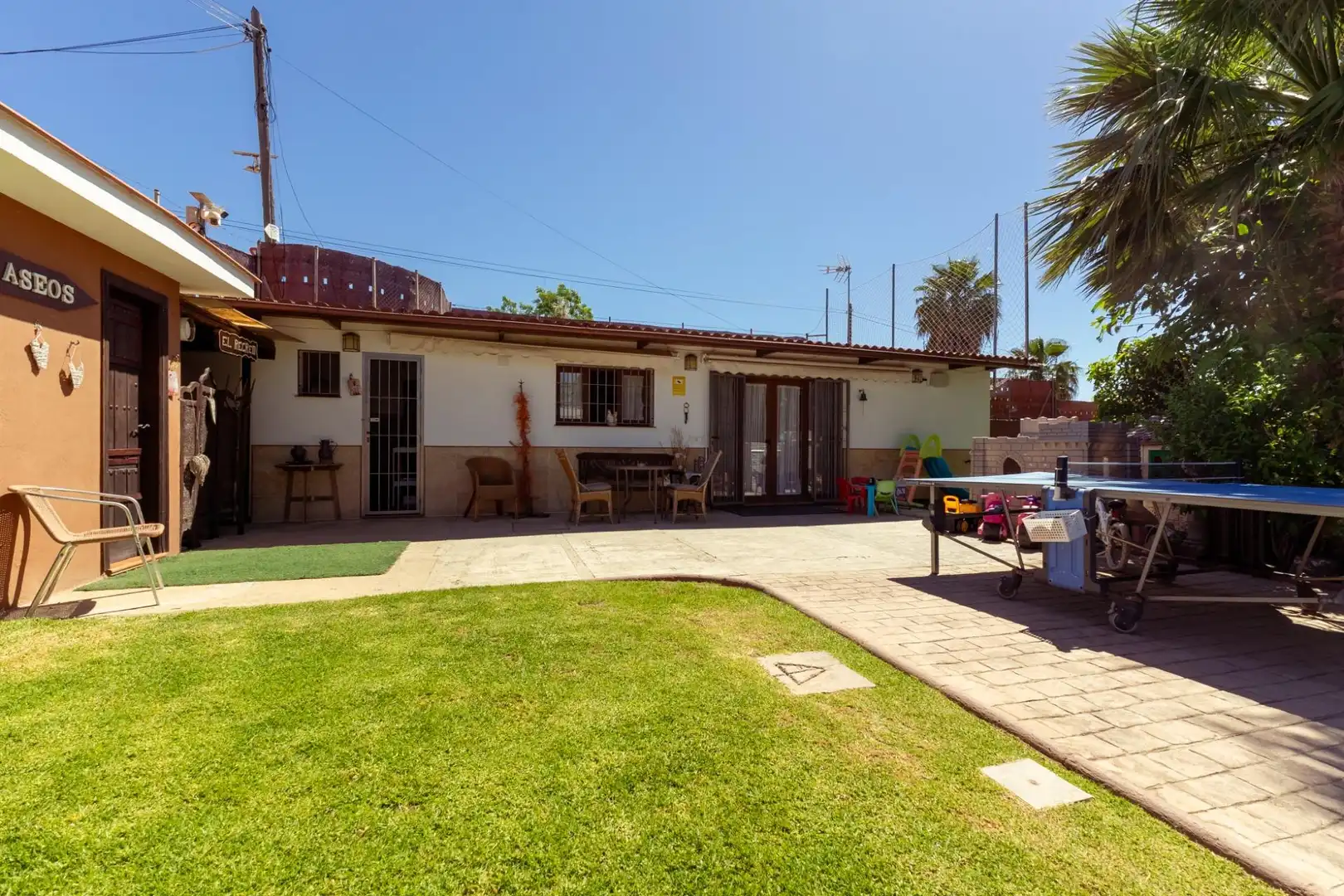 Jardín de Finca rústica de alquiler en Mijas