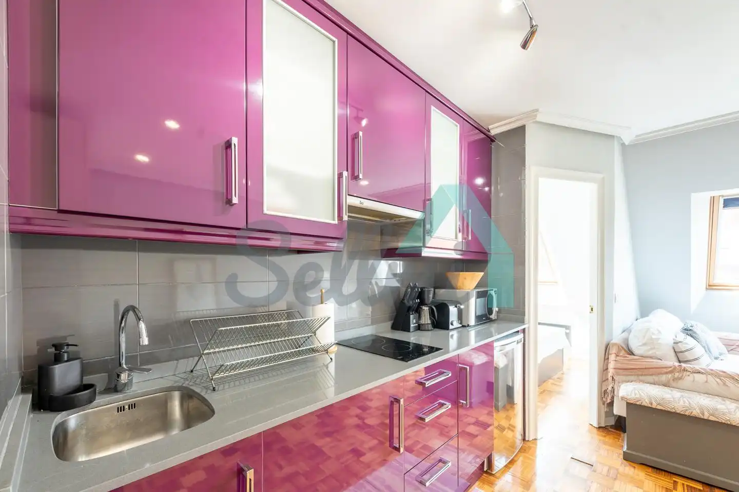 Cocina de Piso en venta en Oviedo  con Calefacción y Parquet