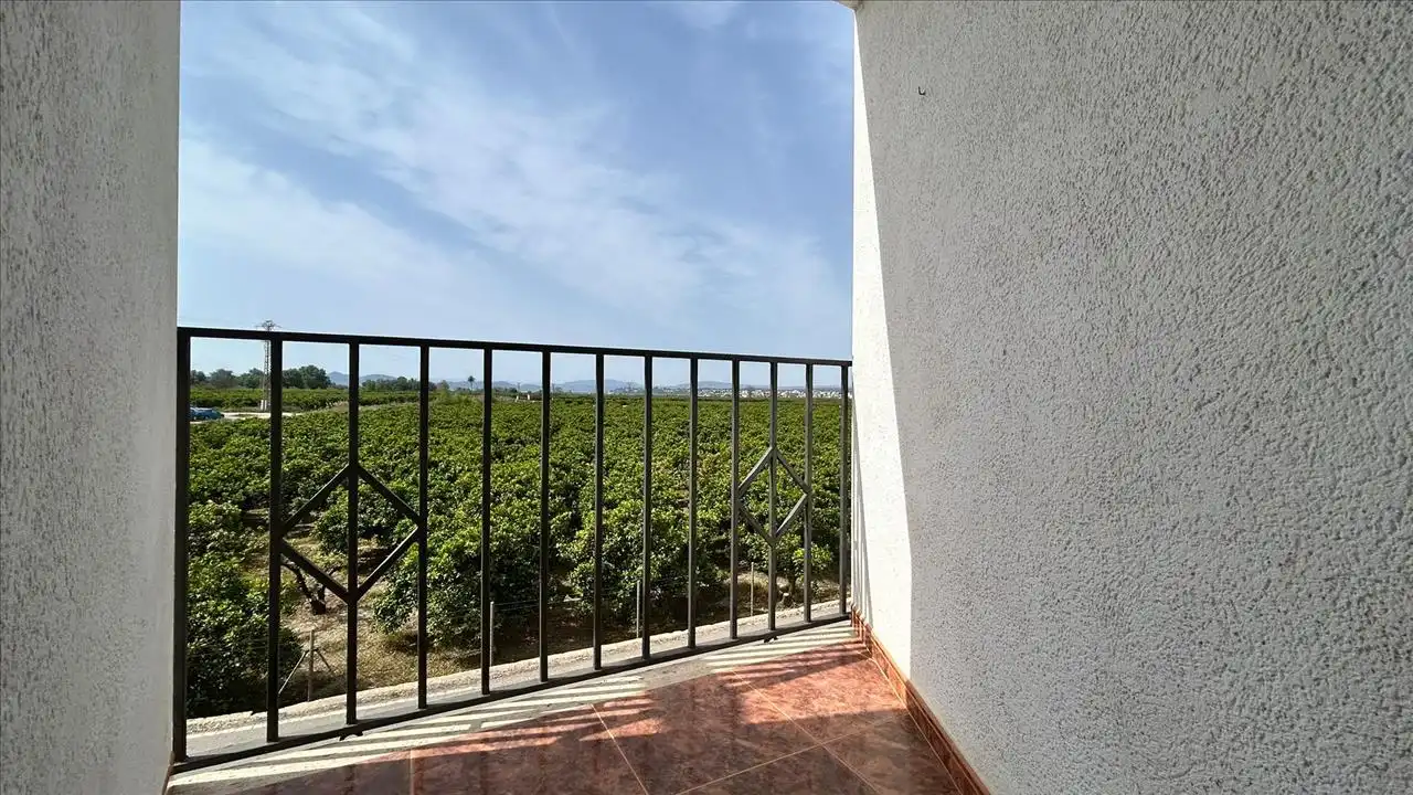Terrassa de Casa adosada en venda en Benimuslem amb Terrassa