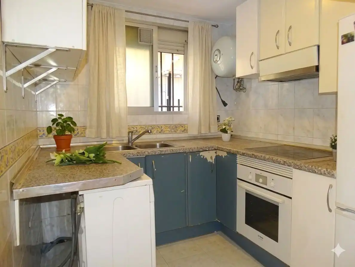 Küche von Wohnung zum Verkauf in Arganda del Rey mit Heizung und Balkon