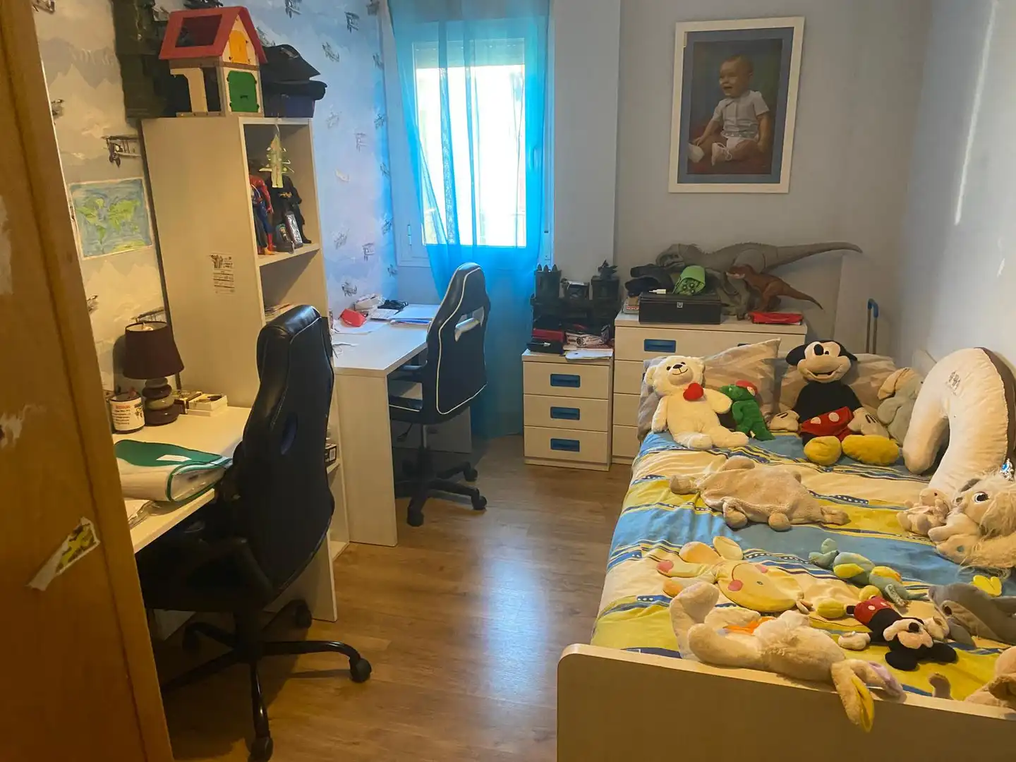 Dormitori de Casa o xalet en venda en Poblete amb Aire condicionat, Calefacció i Terrassa