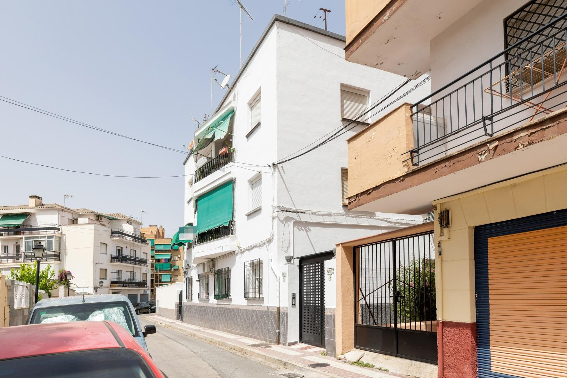 Vista exterior de Piso en venta en  Granada Capital con Aire acondicionado y Terraza