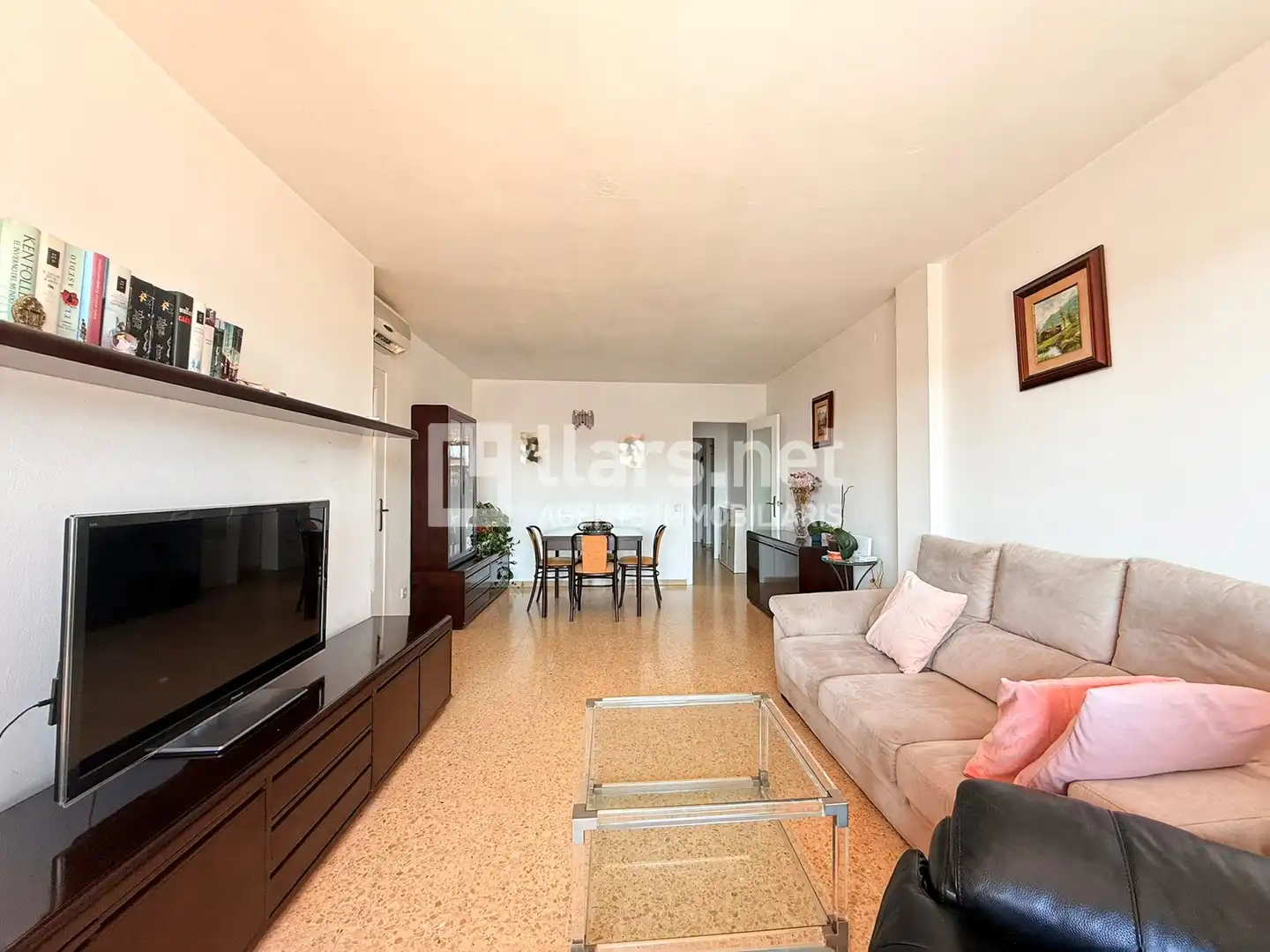 Sala d'estar de Pis en venda en Vilanova i la Geltrú amb Aire condicionat i Terrassa