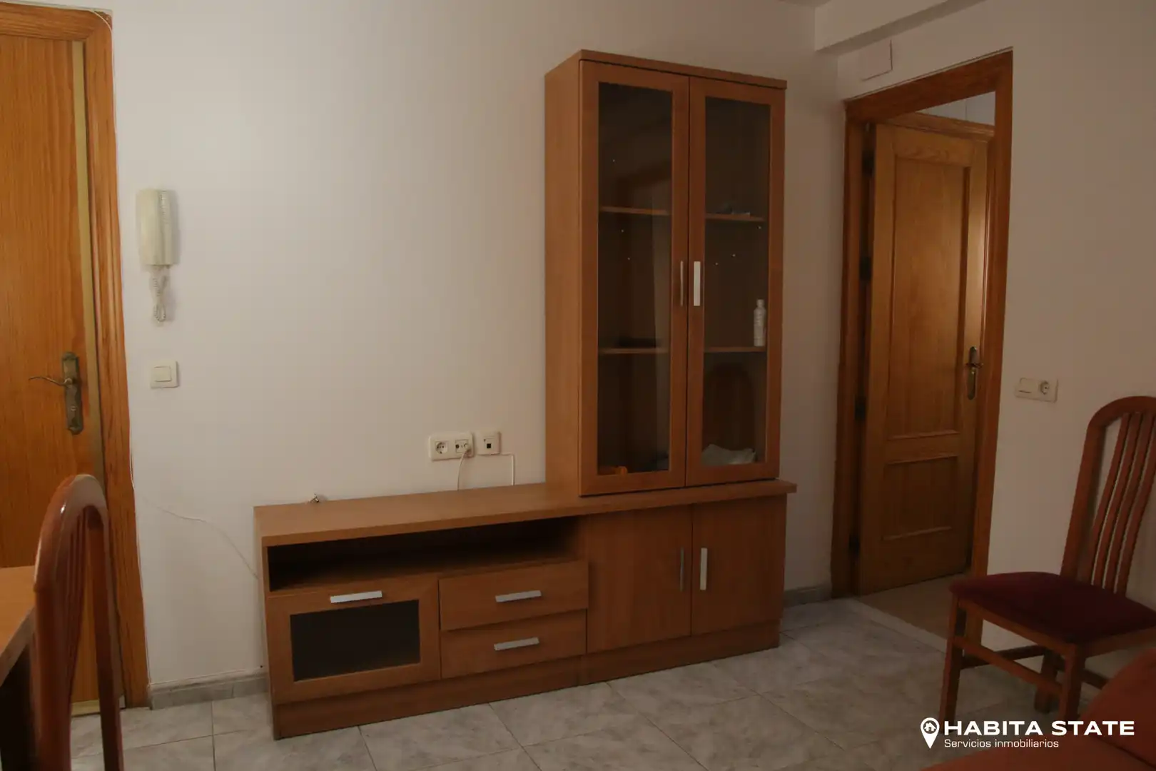 Living room of Flat for sale in Almería  with Furnished, Oven and Washing machine