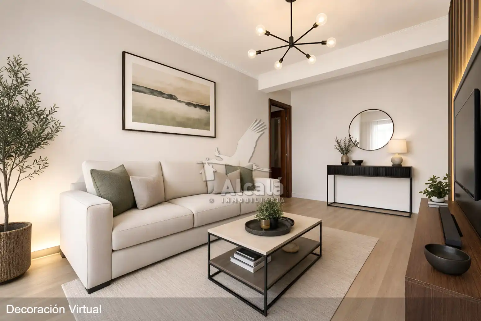 Sala de estar de Piso en venta en Alcalá de Henares