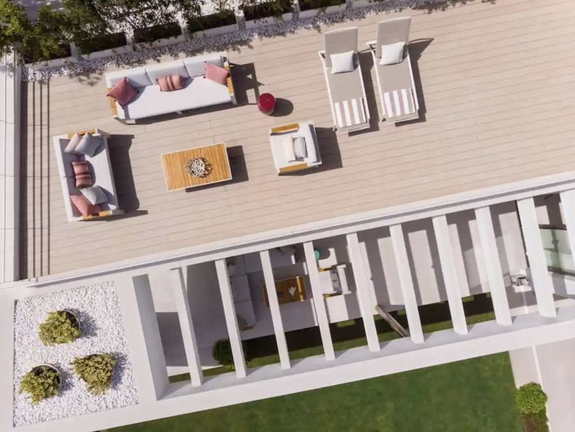 Terrace of Houses for rent in Marbella  with Private garden, Terrace and Storage room