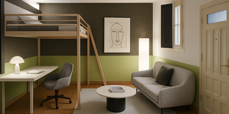 Dormitori de Pis en venda en  Madrid Capital