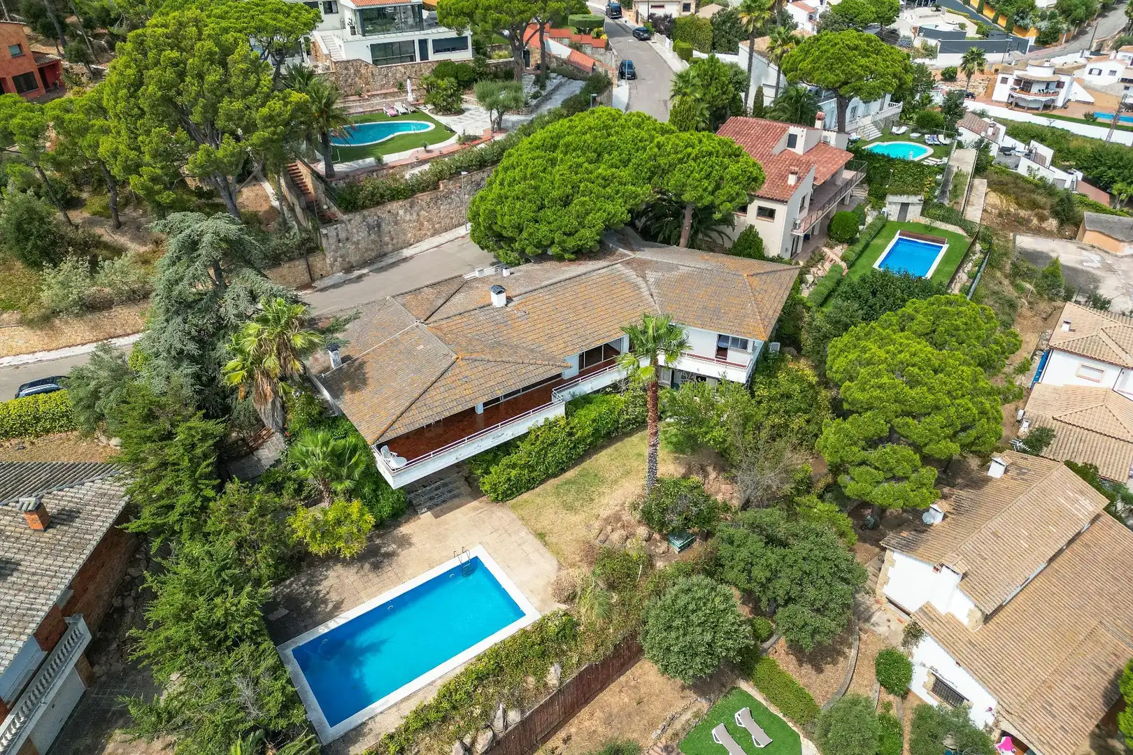 Vista exterior de Casa o chalet en venta en Calonge i Sant Antoni con Calefacción, Jardín privado y Terraza