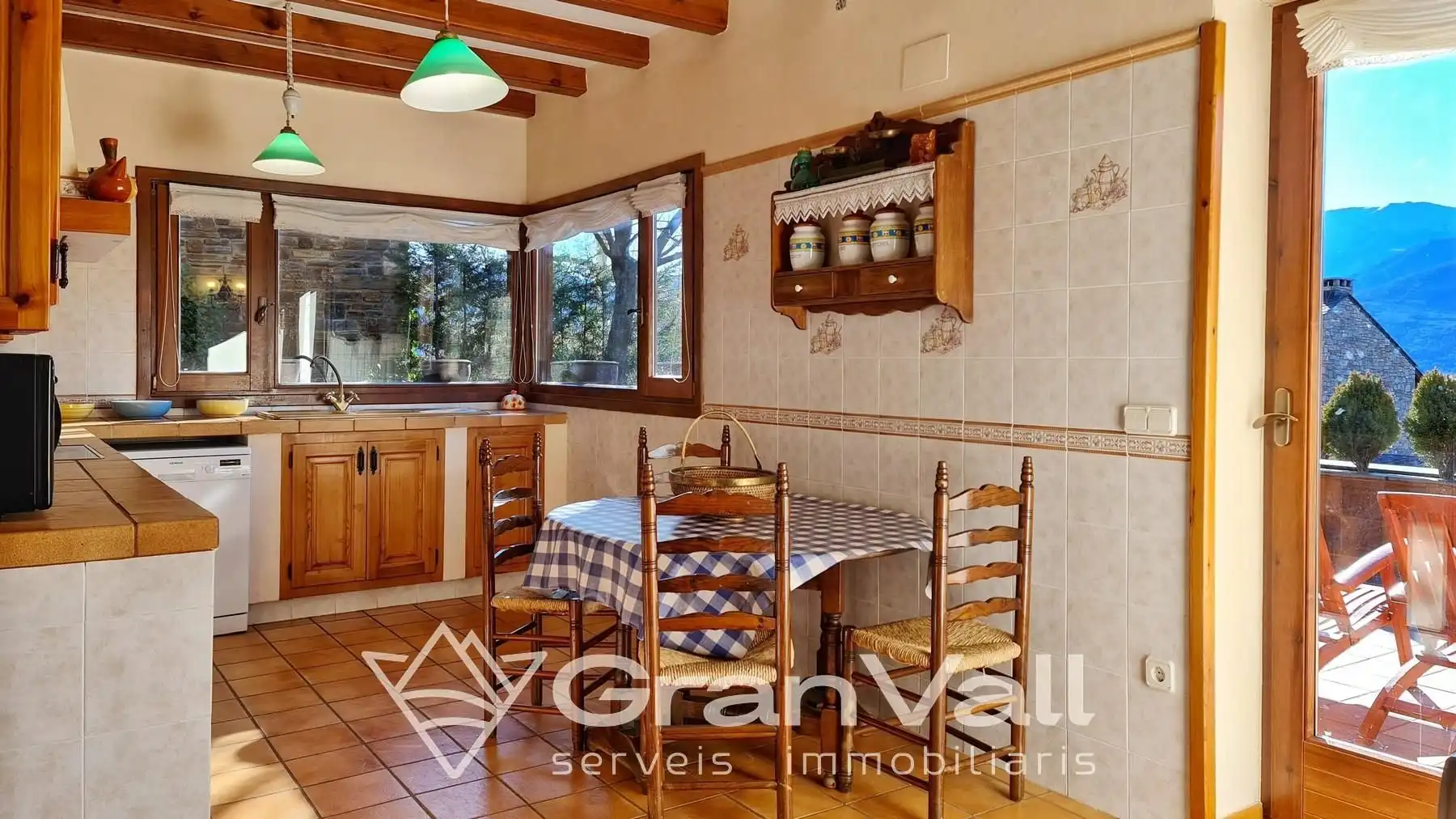Comedor de Casa o chalet en venta en Prullans con Calefacción, Jardín privado y Parquet