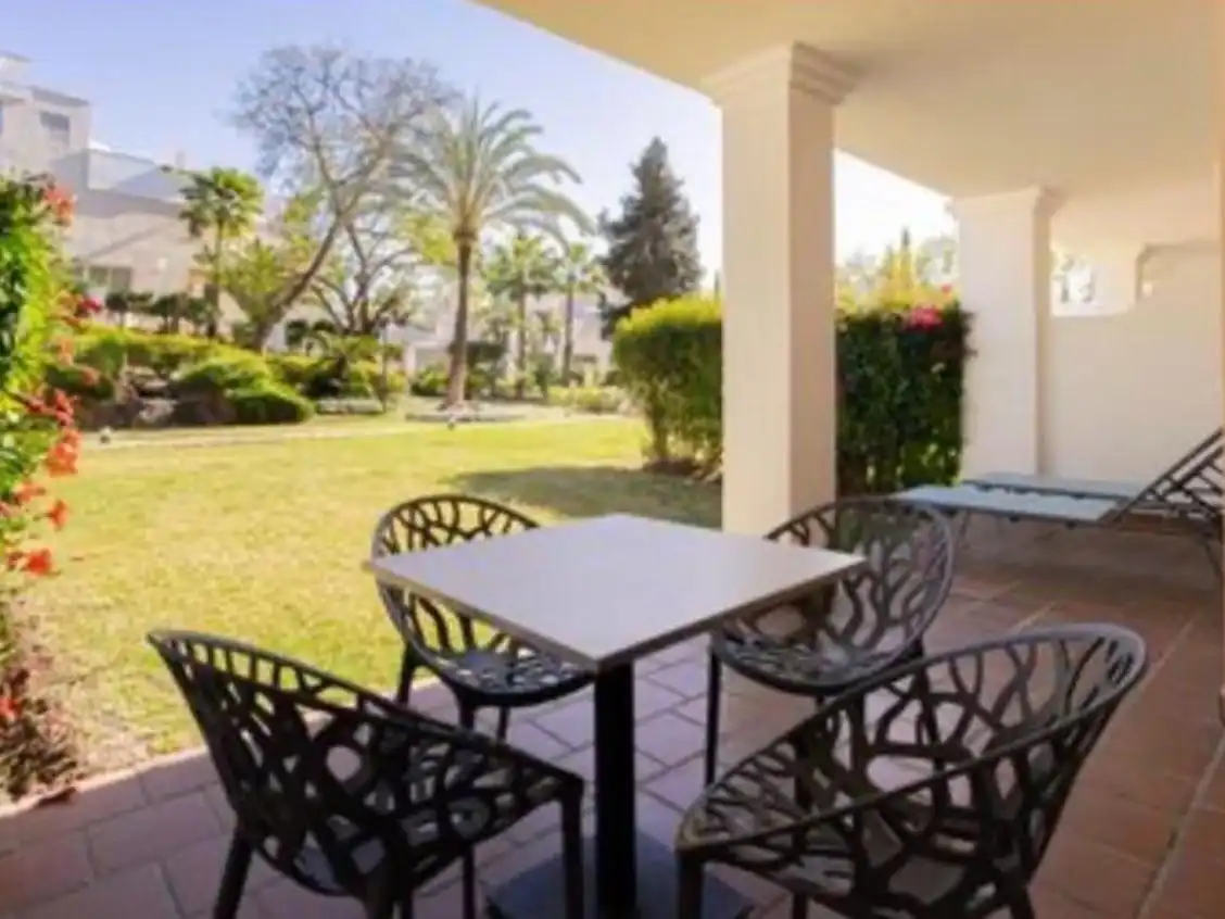 Terrassa de Apartament de lloguer en Nueva Andalucía