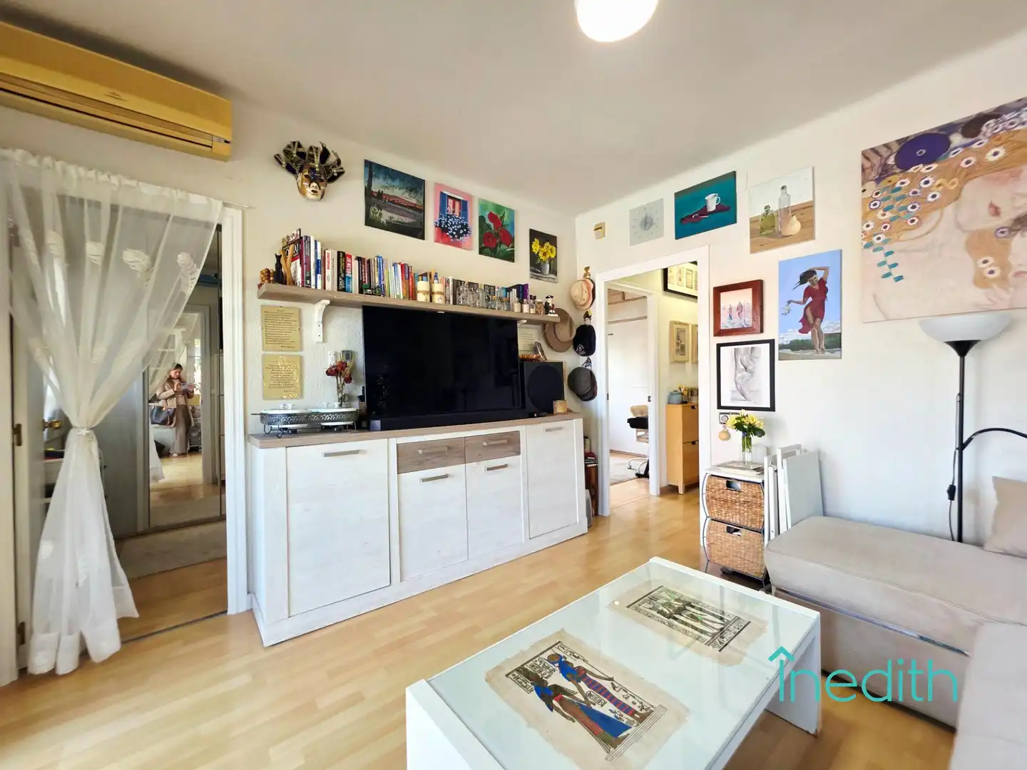 Sala de estar de Piso en venta en Castelldefels con Aire acondicionado, Calefacción y Terraza