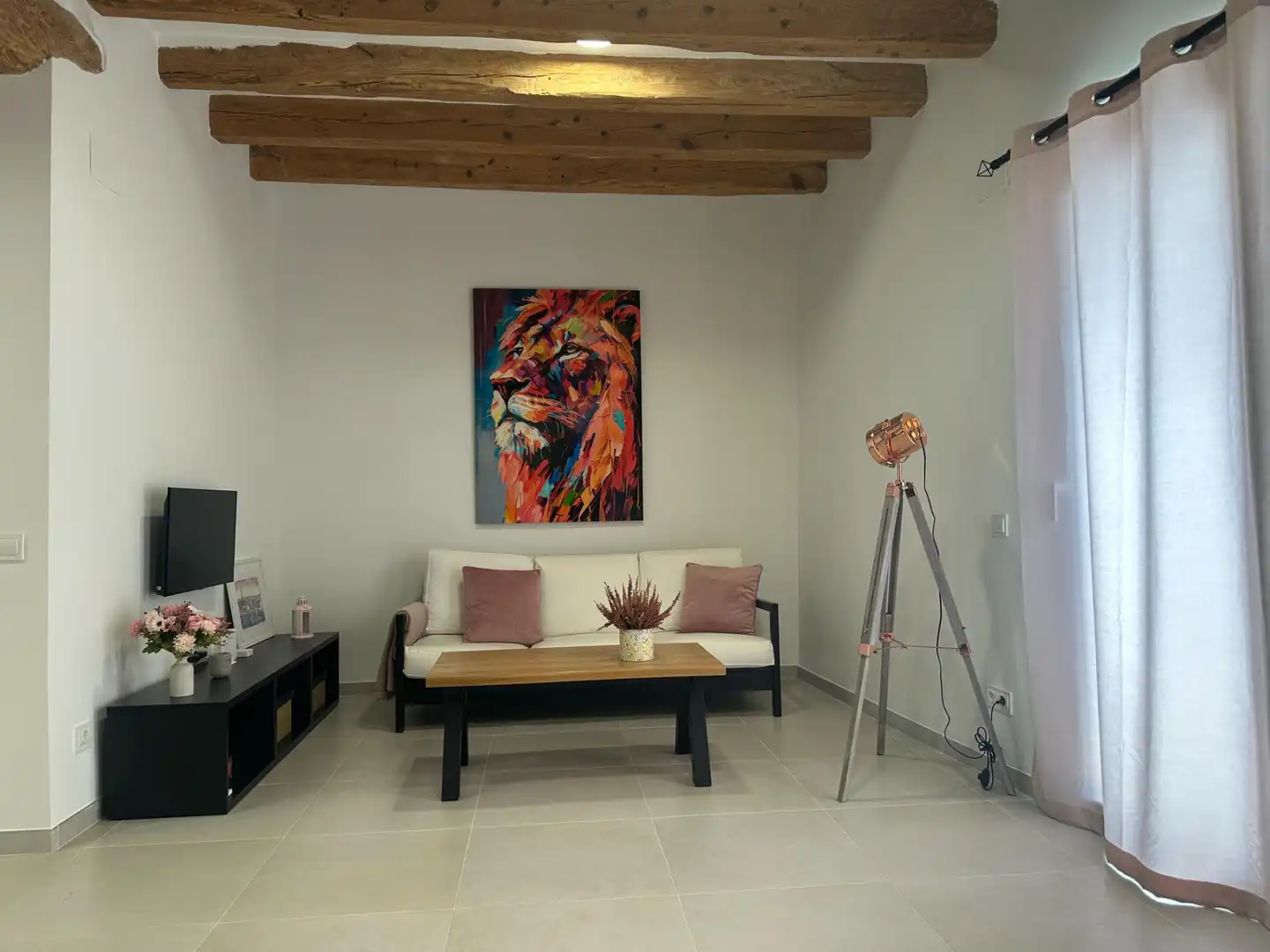 Sala d'estar de Casa o xalet en venda en Amposta amb Aire condicionat i Terrassa