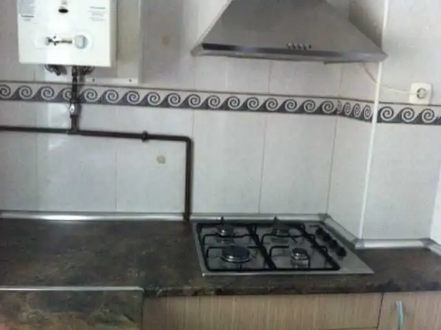 Cocina de Piso de alquiler en Madrid con Calefacción, Parquet y Terraza