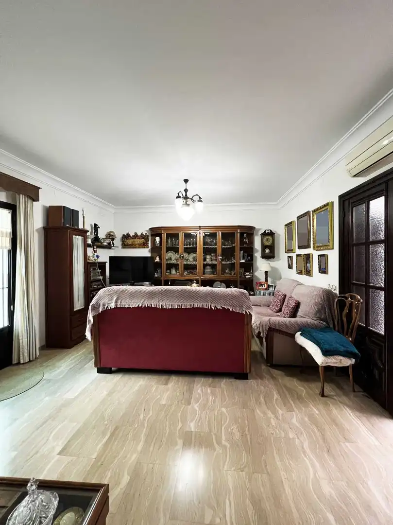Living room of Houses for sale in Estepa  with Air Conditioner, Terrace and Storage room