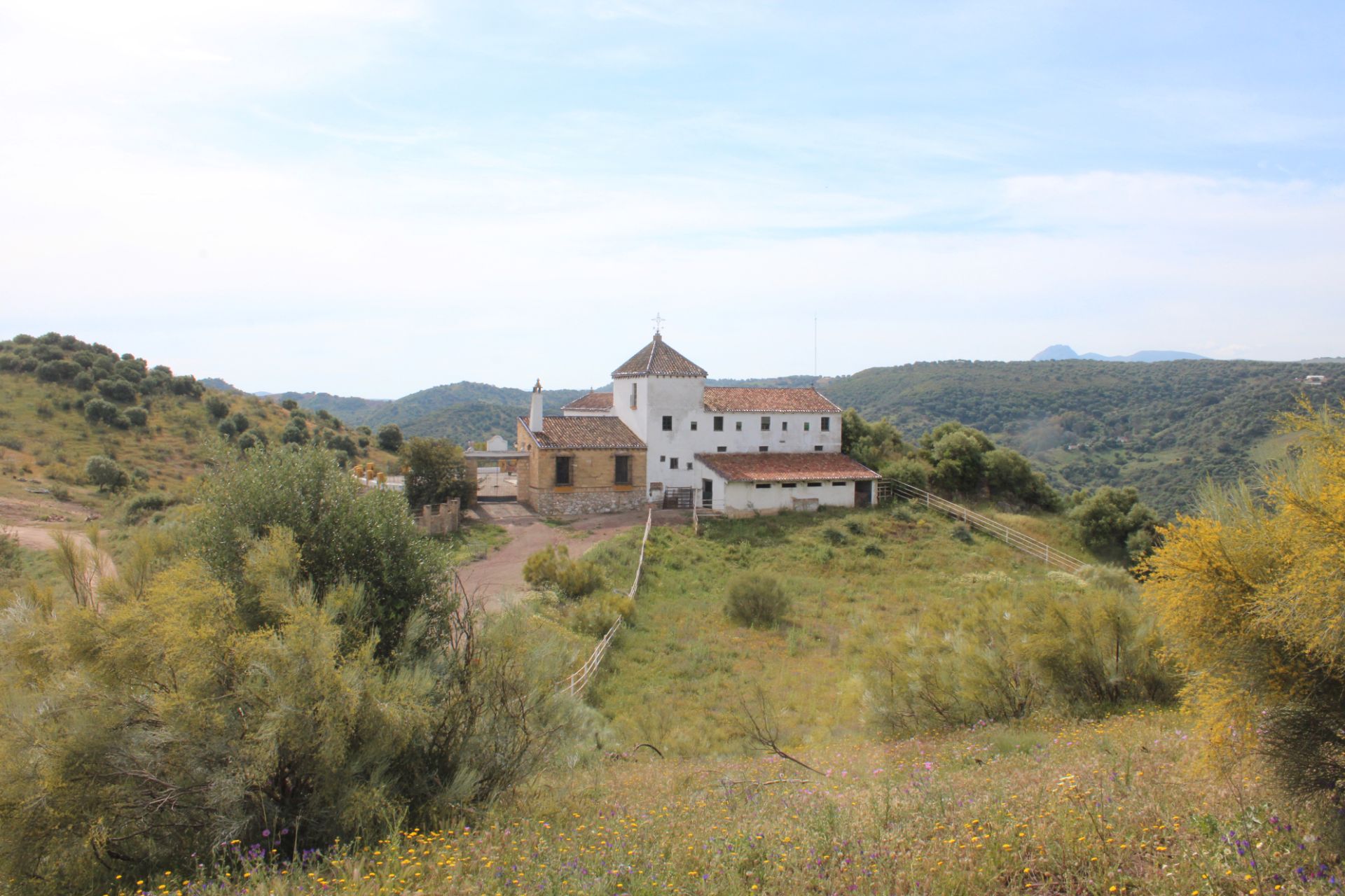 Exterior view of Country house for sale in La Puebla de Cazalla  with Private garden, Terrace and Furnished