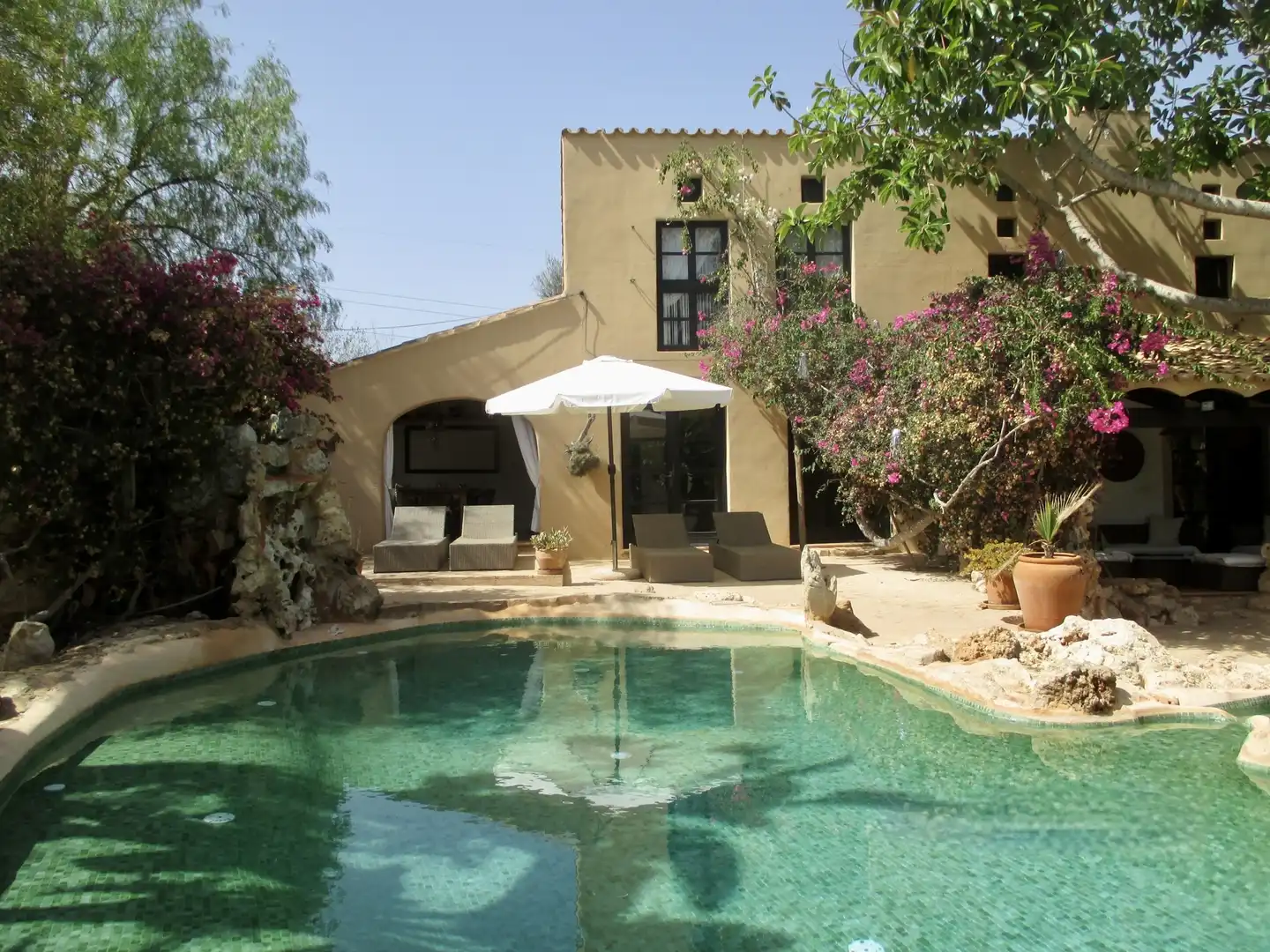 Piscina de Finca rústica en venda en Santanyí amb Calefacció, Terrassa i Traster
