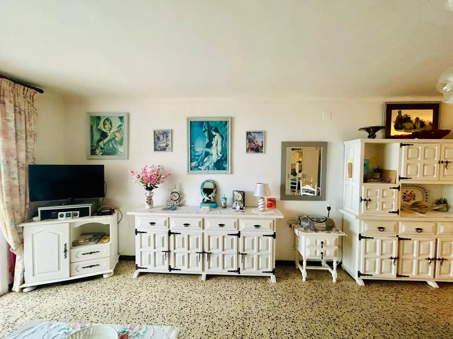 Sala de estar de Apartamento en venta en Empuriabrava con Amueblado