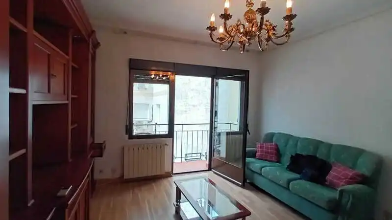 Sala de estar de Piso de alquiler en Madrid con Aire acondicionado, Calefacción y Terraza