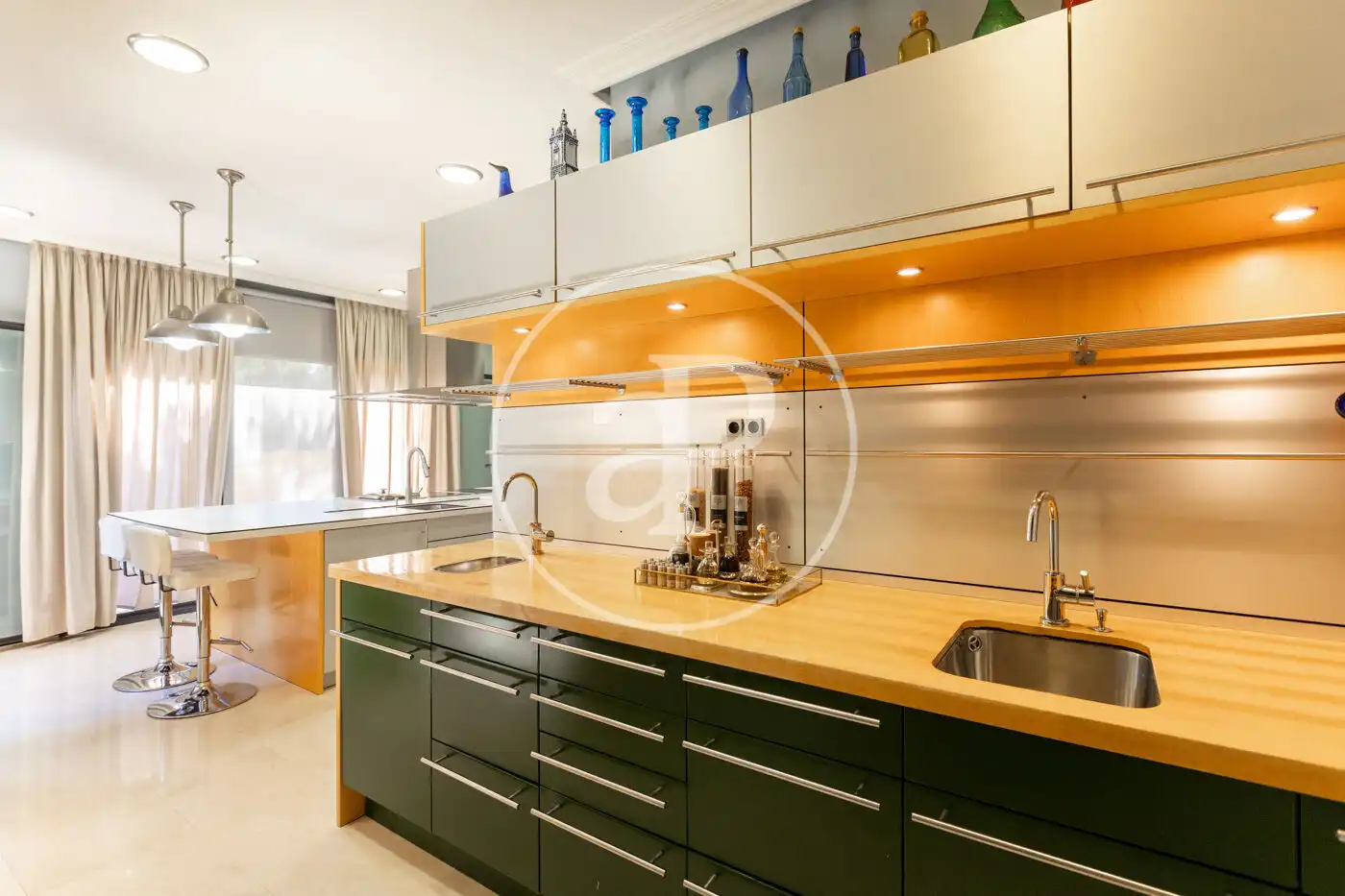 Cocina de Casa o chalet en venta en Torrelodones con Aire acondicionado, Calefacción y Jardín privado