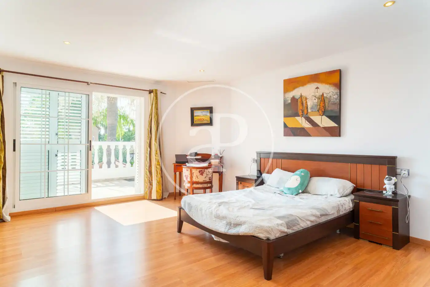 Bedroom of Houses for sale in L'Eliana  with Air Conditioner, Heating and Private garden