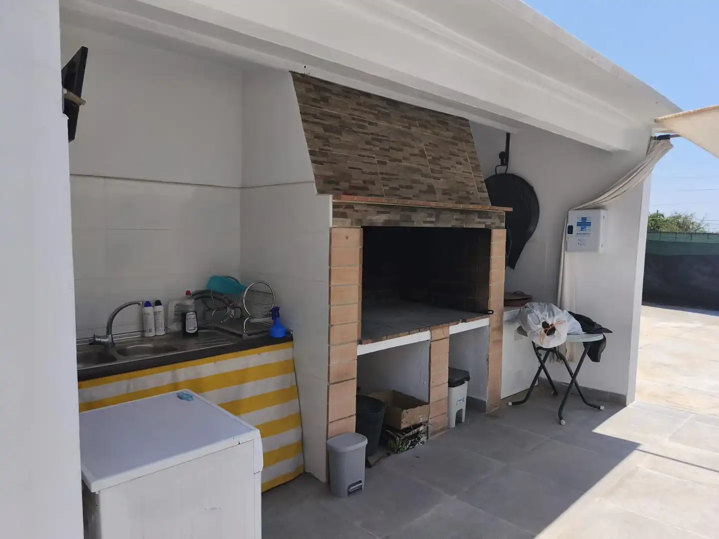 Cocina de Finca rústica en venta en Foios con Aire acondicionado, Calefacción y Jardín privado
