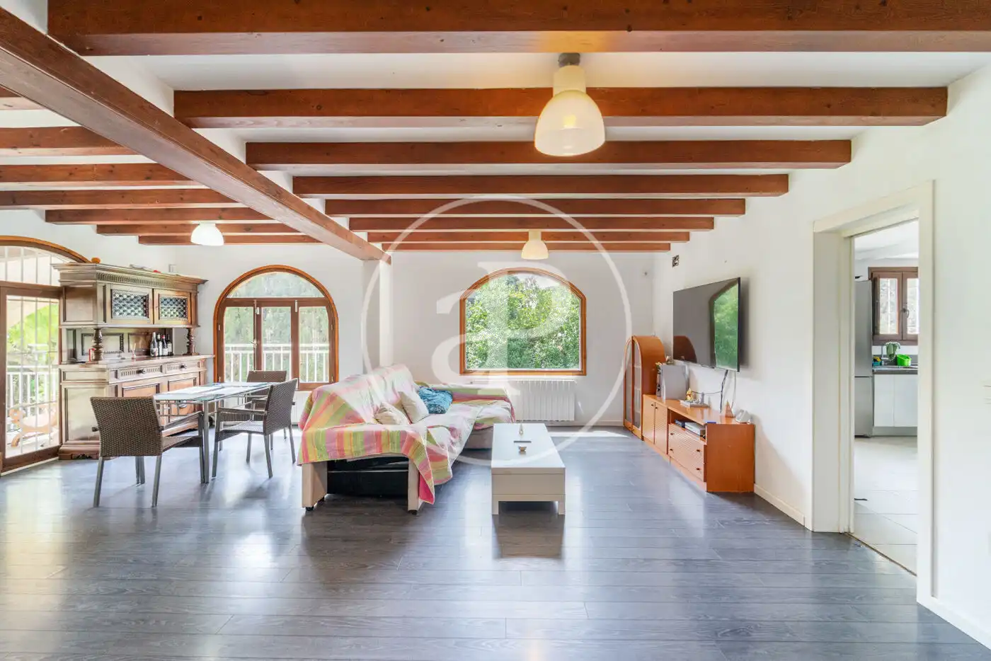 Living room of Houses for sale in Jávea / Xàbia  with Air Conditioner, Heating and Private garden