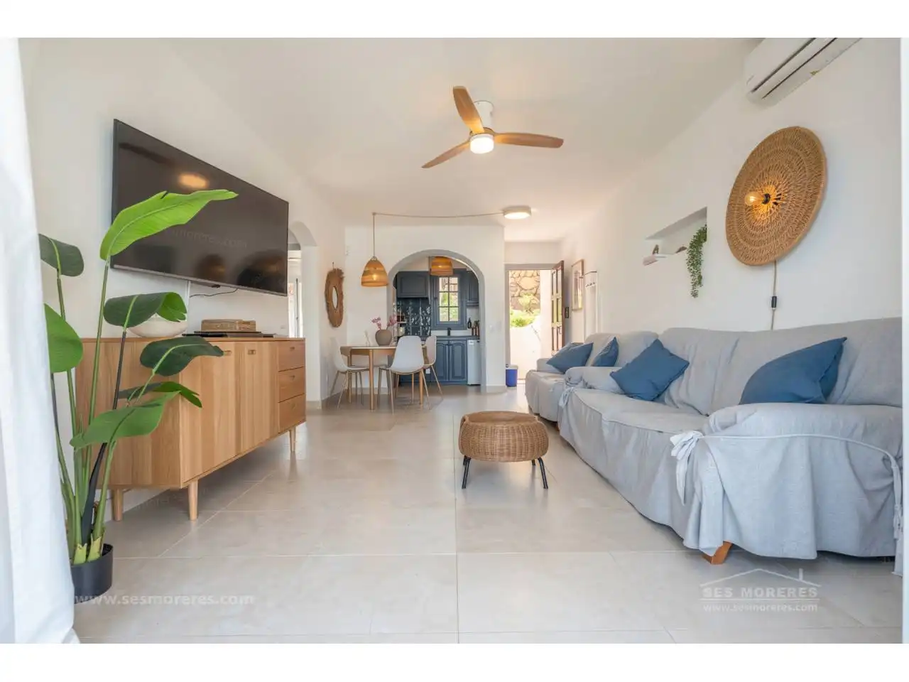 Living room of Apartments for sale in Es Mercadal  with Air Conditioner, Heating and Terrace