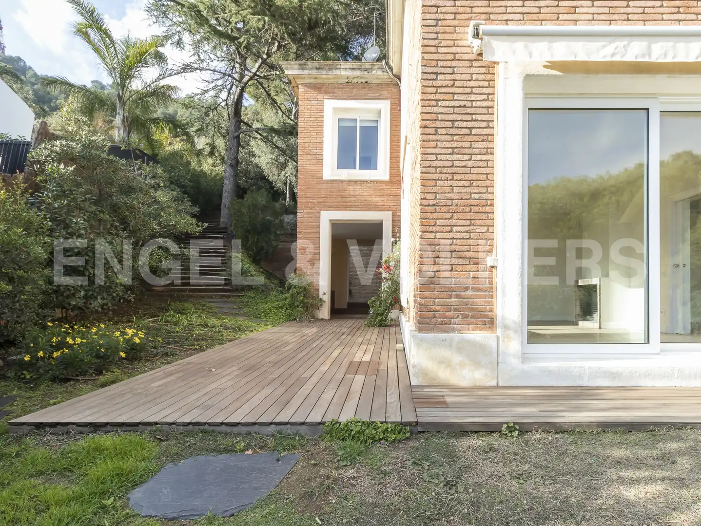 Terrace of Houses for rent in Barcelona  with Air Conditioner, Heating and Private garden