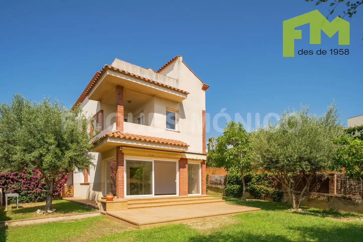 Jardín de Casa o chalet en venta en Teià con Calefacción, Jardín privado y Terraza