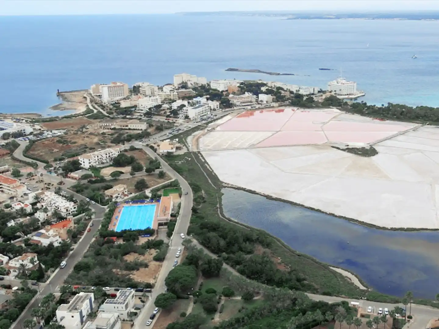 Vista exterior de Apartamento en venta en Ses Salines con Aire acondicionado, Calefacción y Terraza