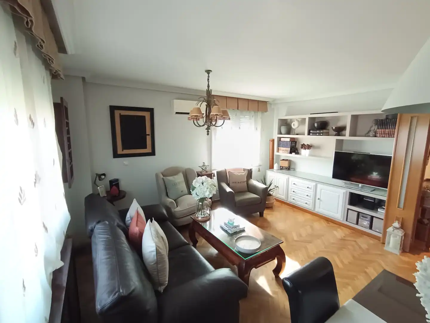 Living room of Attic for sale in Madrid  with Air Conditioner, Heating and Terrace