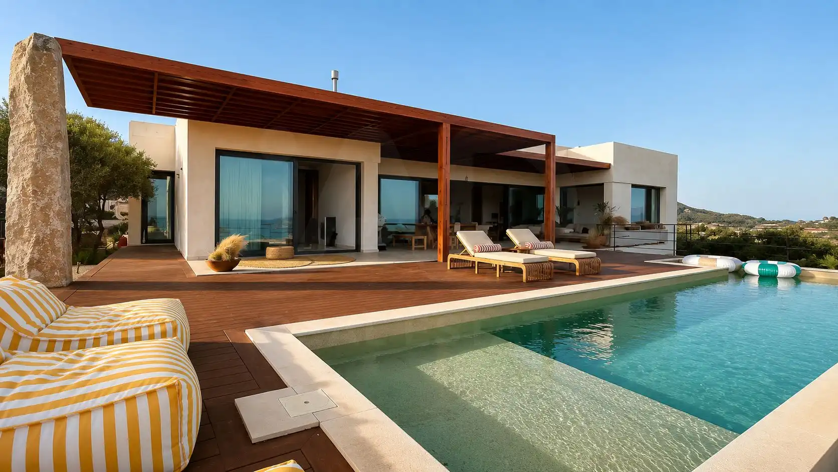 Terrace of Houses for sale in Tarifa  with Heating, Terrace and Swimming Pool
