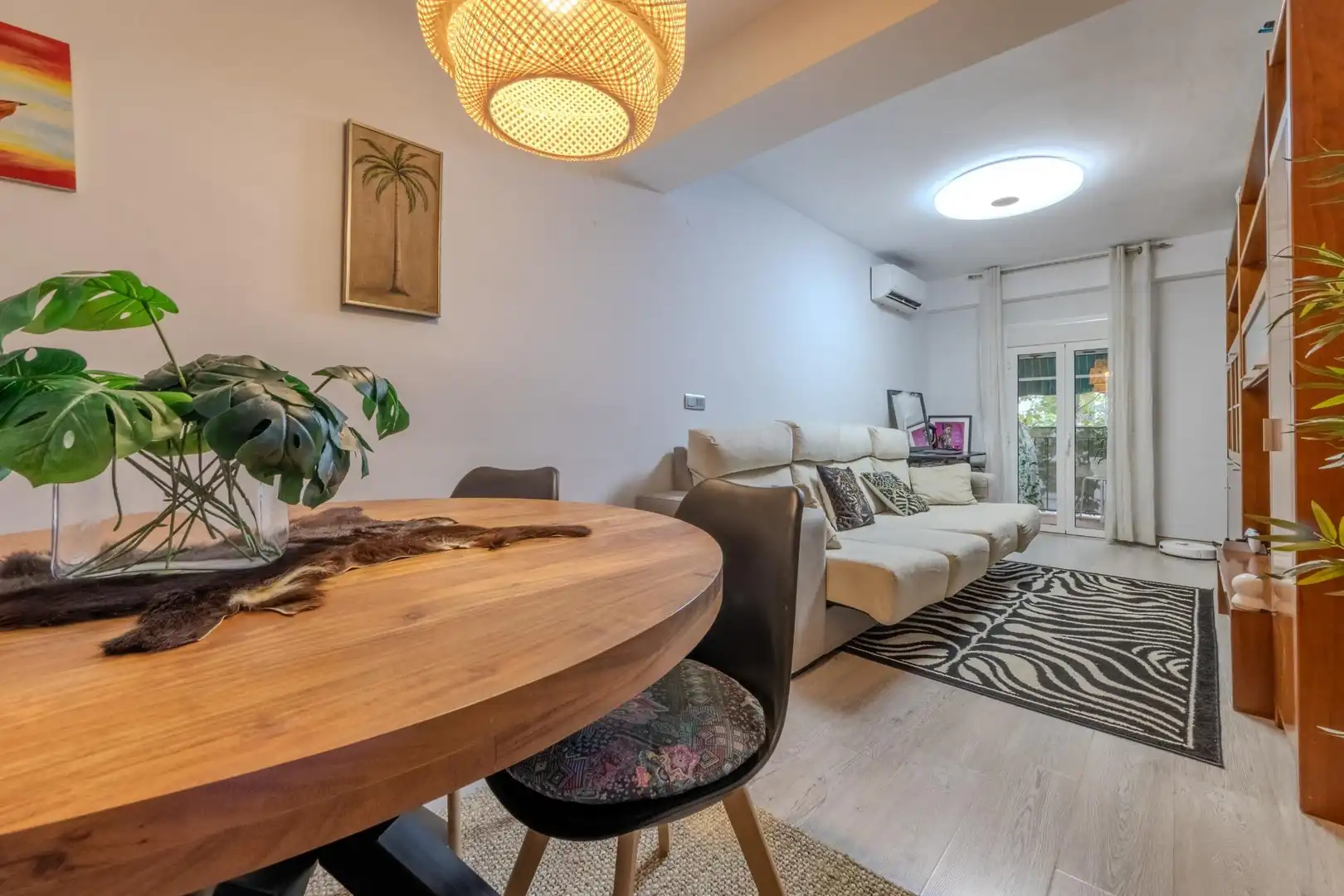 Sala de estar de Piso en venta en Reus con Calefacción, Parquet y Balcón